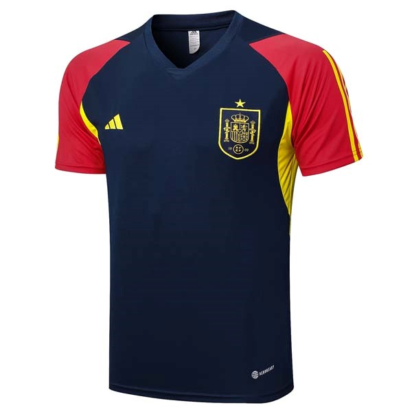Camiseta Entrenamiento Espana 2023-24 Azul Rojo